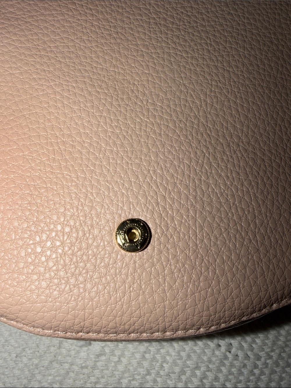 Chloe pardons Leather faux Wristlet Pouch - Picture 7 of 7